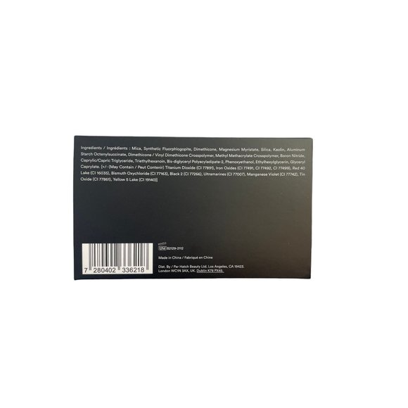 NIB Phase Zero Makeup | The Necessities Eyeshadow Palette | Black | 12g /0.42 oz - Picture 4 of 4